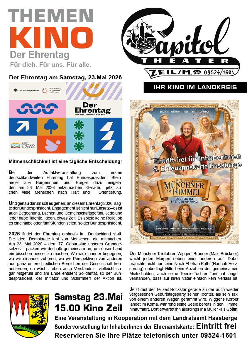 Der Ehrentag A3 kl